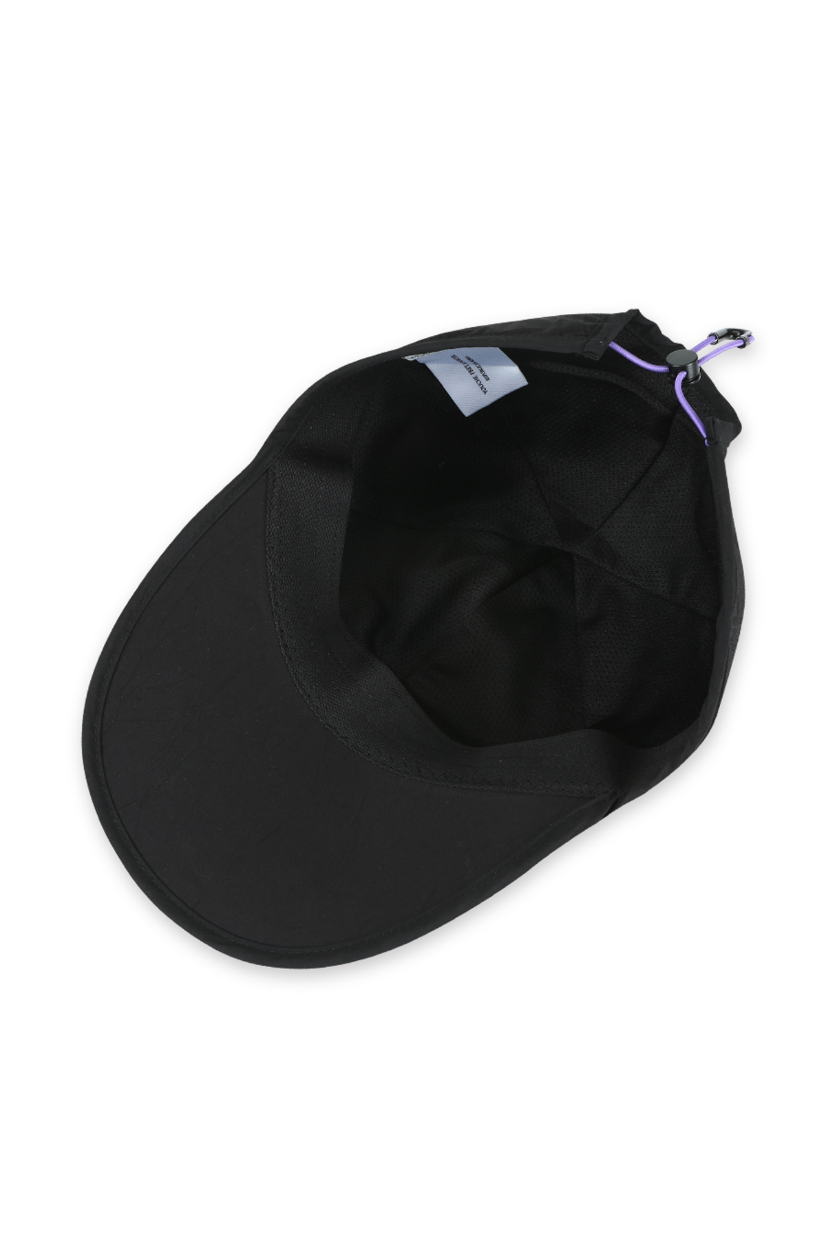 유체 프레타 포르테(YOUCHE PRET A PORTER) AR CREASED SIX PANEL CAP Black