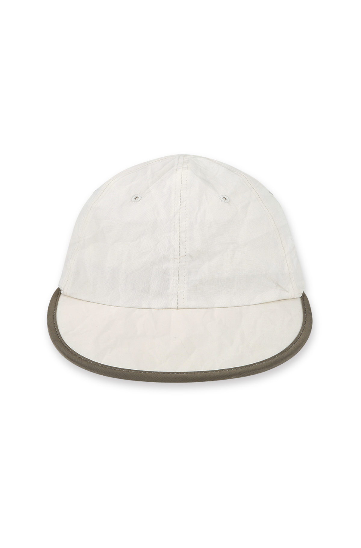 유체 프레타 포르테(YOUCHE PRET A PORTER) AR CREASED SIX PANEL CAP Ivory