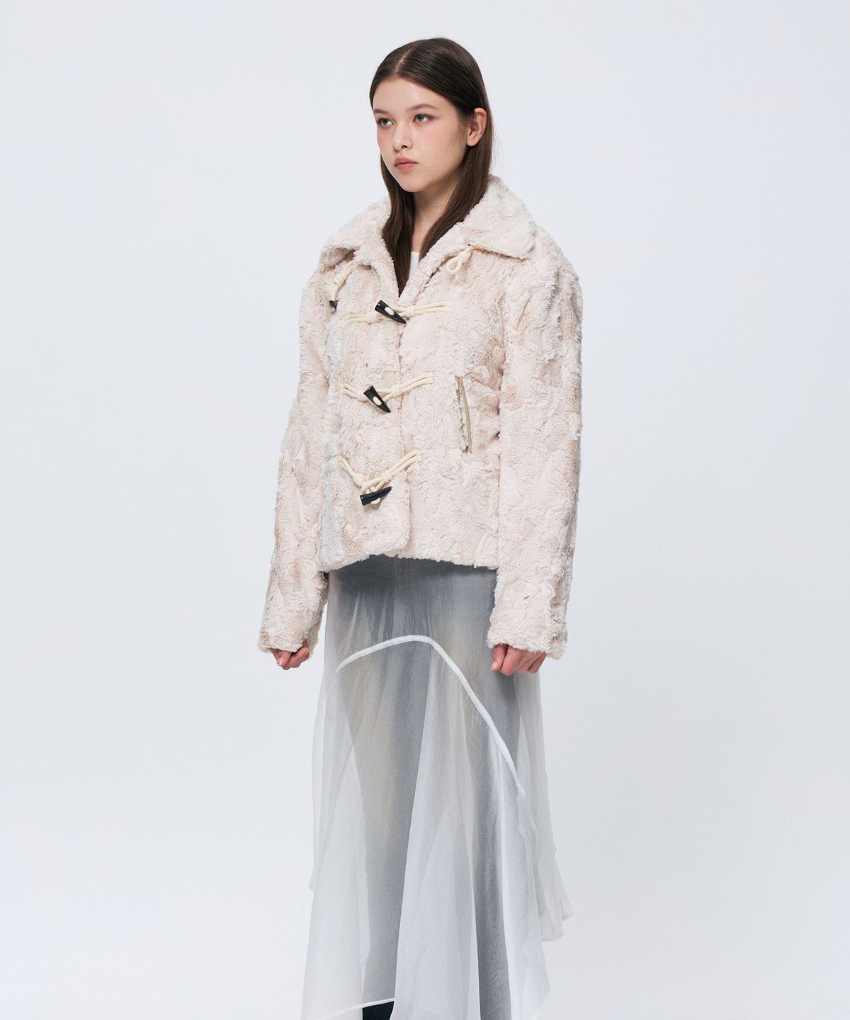 아리킴(ARIKIM) COZY FUR JACKET / BEIGE