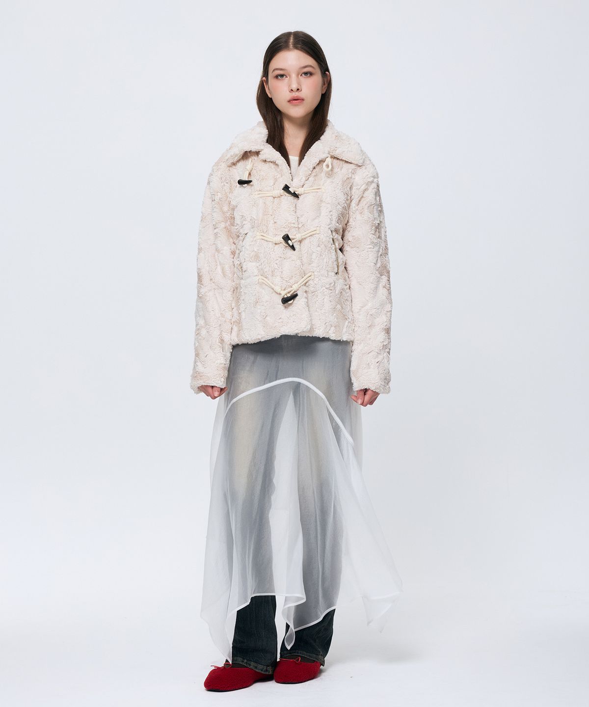 아리킴(ARIKIM) COZY FUR JACKET / BEIGE
