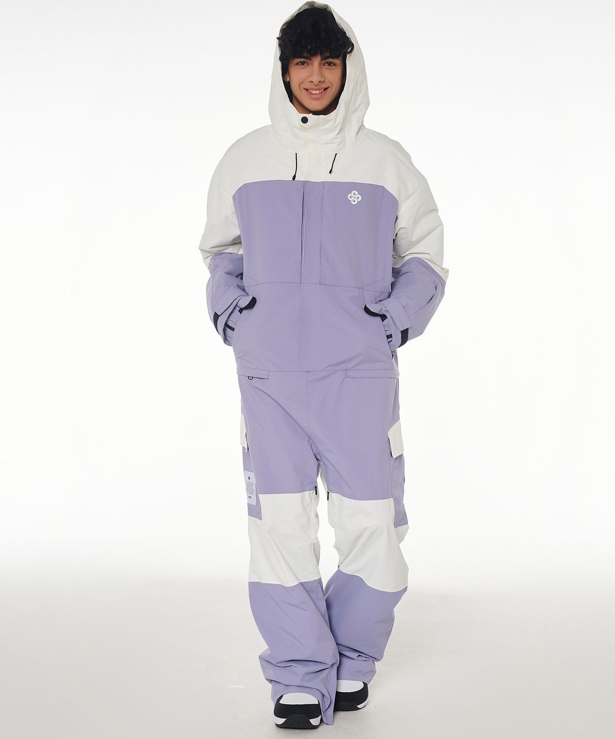 돌아우터웨어(DOLL OUTERWEAR) 2425 리브레 보드복 점프슈트 퍼플 남녀공용