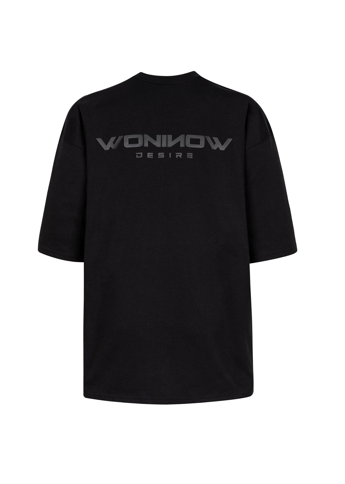 원나우(WONINOW) WONINOW Over fit T-Shirt_BLACK