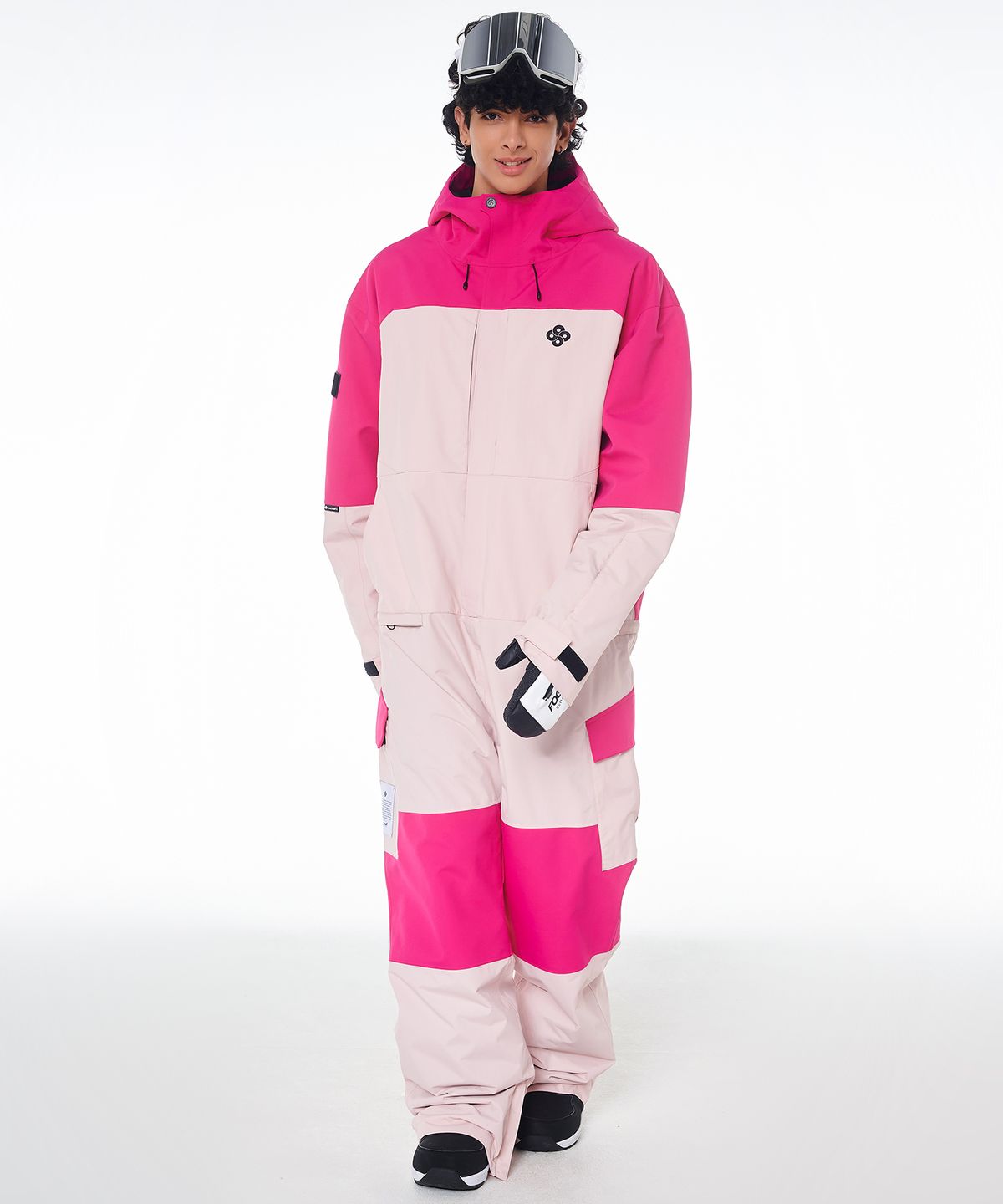 돌아우터웨어(DOLL OUTERWEAR) 2425 리브레 보드복 점프슈트 로즈핑크 남녀공용