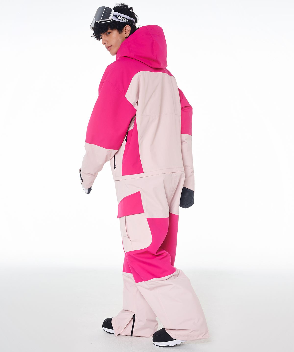 돌아우터웨어(DOLL OUTERWEAR) 2425 리브레 보드복 점프슈트 로즈핑크 남녀공용