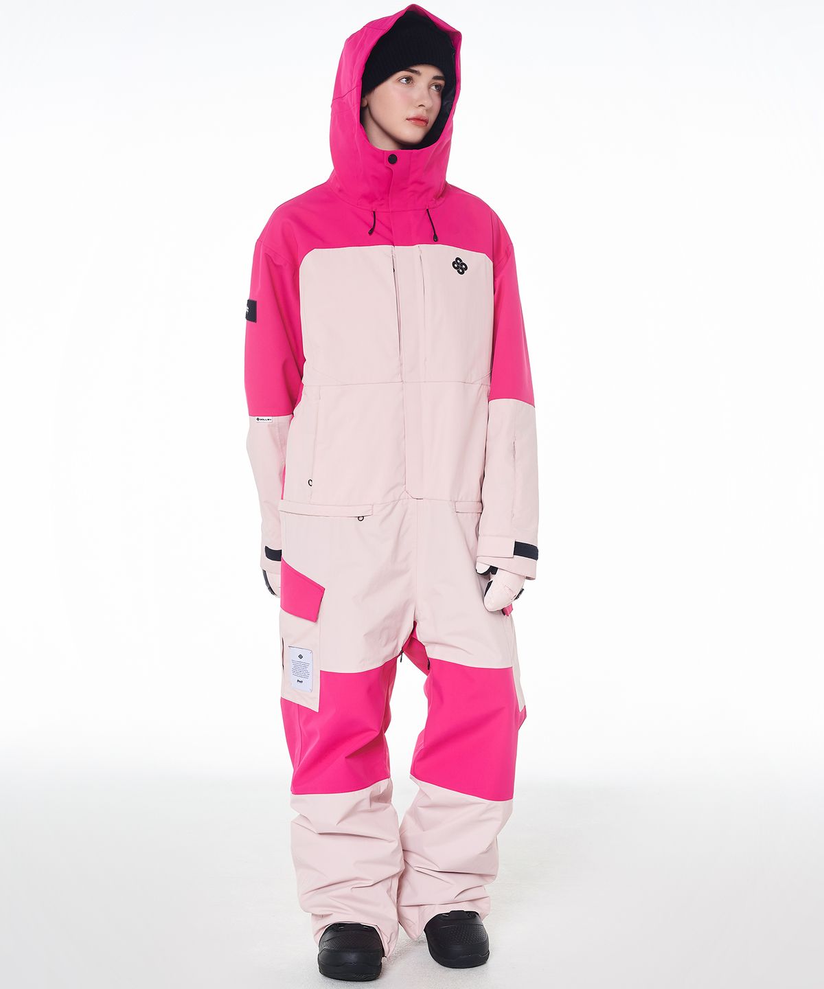 돌아우터웨어(DOLL OUTERWEAR) 2425 리브레 보드복 점프슈트 로즈핑크 남녀공용