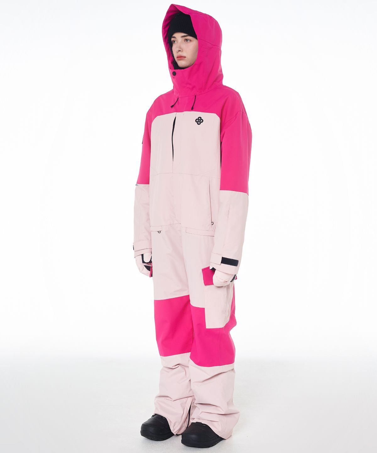 돌아우터웨어(DOLL OUTERWEAR) 2425 리브레 보드복 점프슈트 로즈핑크 남녀공용