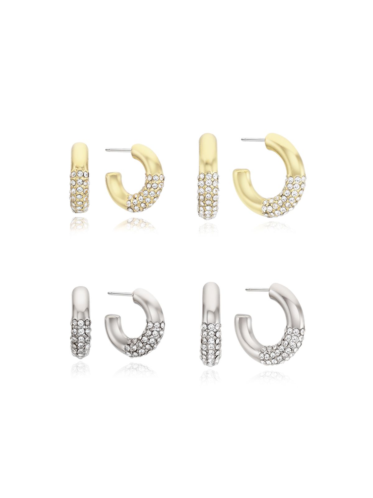 빈티지헐리우드(VINTAGE HOLLYWOOD) Space Stone Ring Earrings_VH249OEA008M