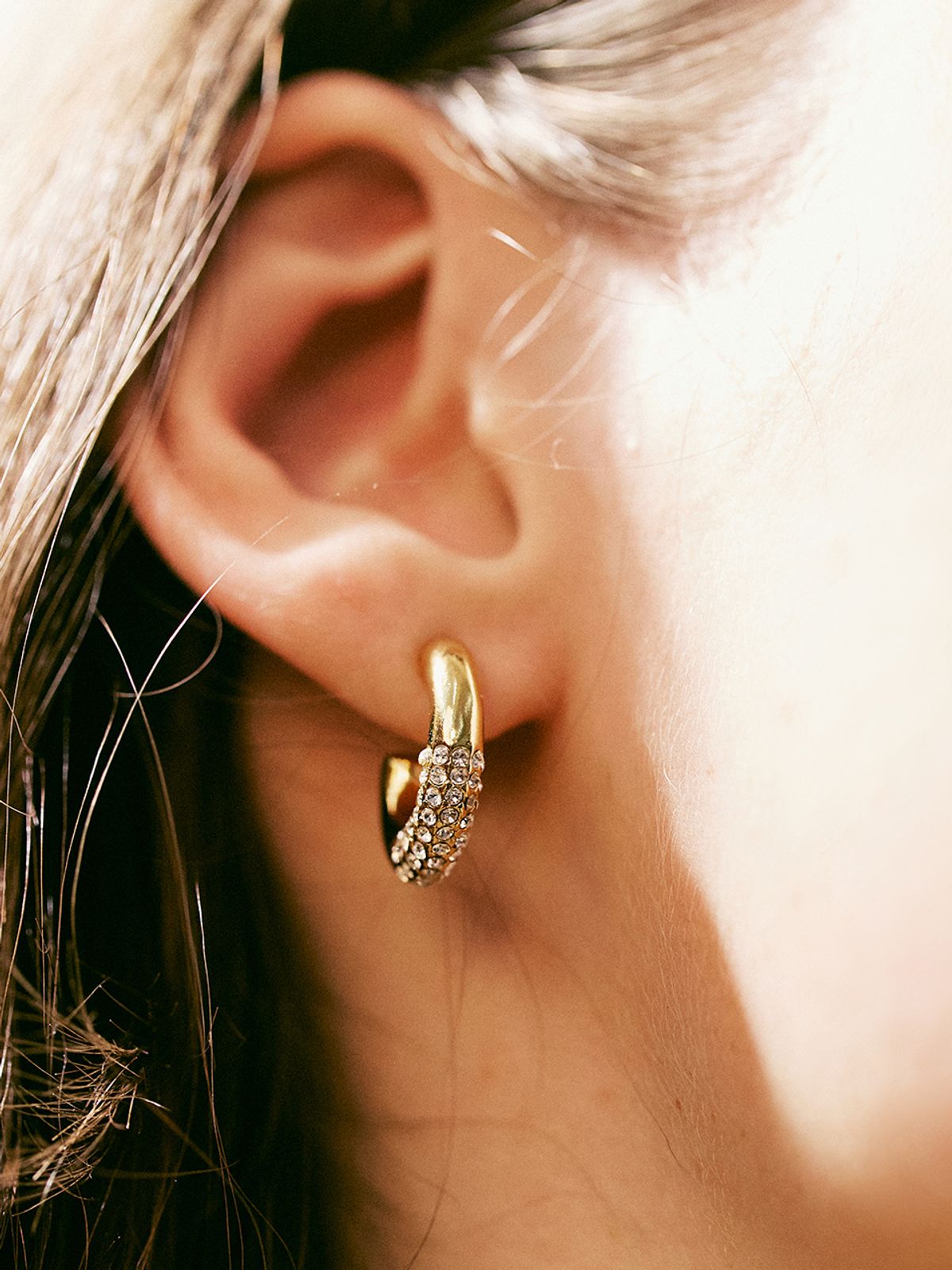 빈티지헐리우드(VINTAGE HOLLYWOOD) Space Stone Ring Earrings_VH249OEA008M