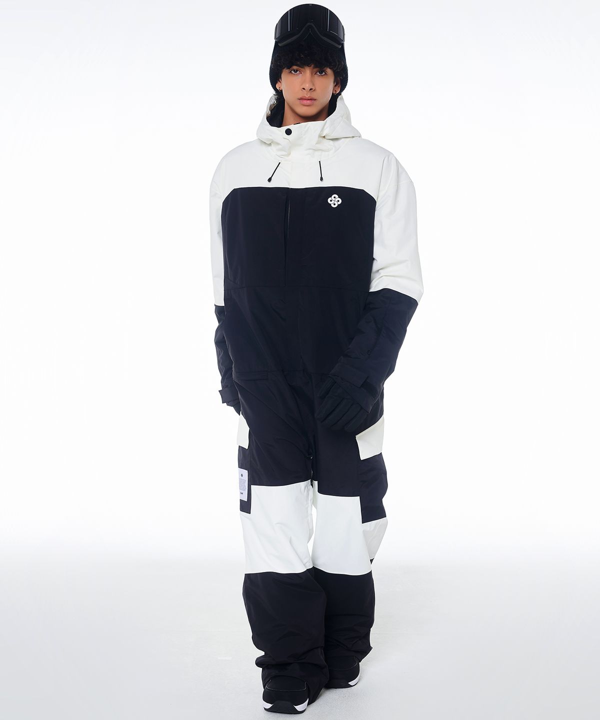 돌아우터웨어(DOLL OUTERWEAR) 2425 리브레 보드복 점프슈트 블랙 남녀공용