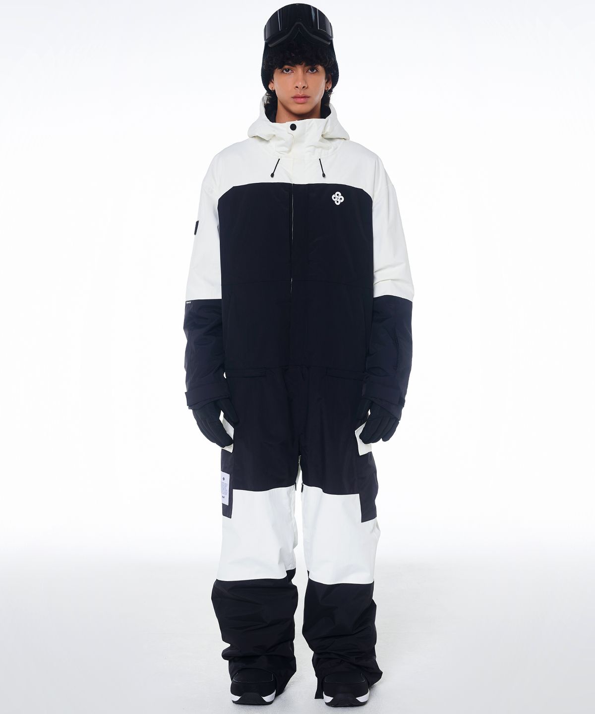돌아우터웨어(DOLL OUTERWEAR) 2425 리브레 보드복 점프슈트 블랙 남녀공용