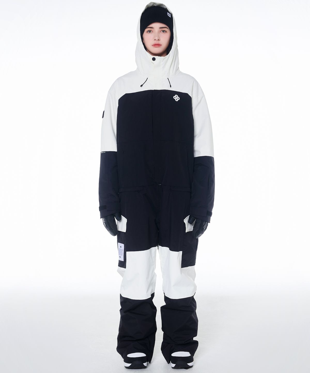 돌아우터웨어(DOLL OUTERWEAR) 2425 리브레 보드복 점프슈트 블랙 남녀공용