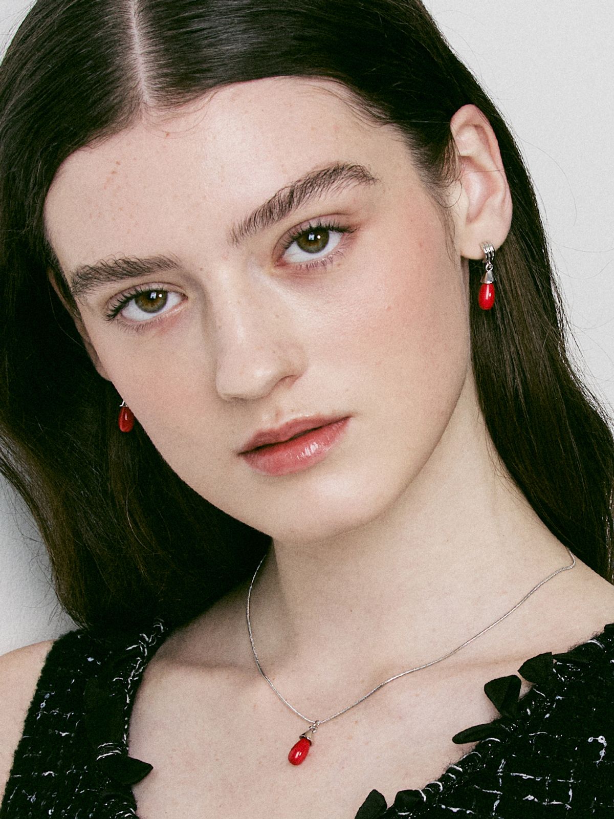 빈티지헐리우드(VINTAGE HOLLYWOOD) Ornament Drop Earrings_VH249OEA002M