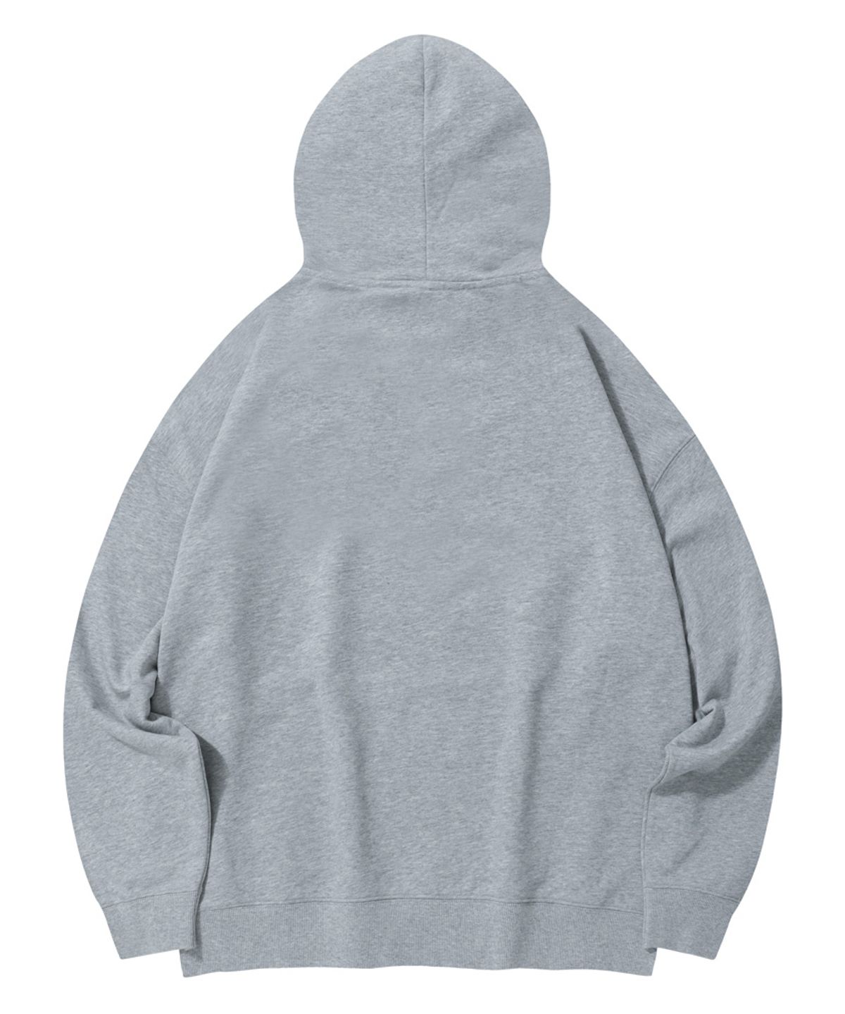 스탠즈(STENDS) [M~4XL] 올데이 세미 오버 후디_그레이