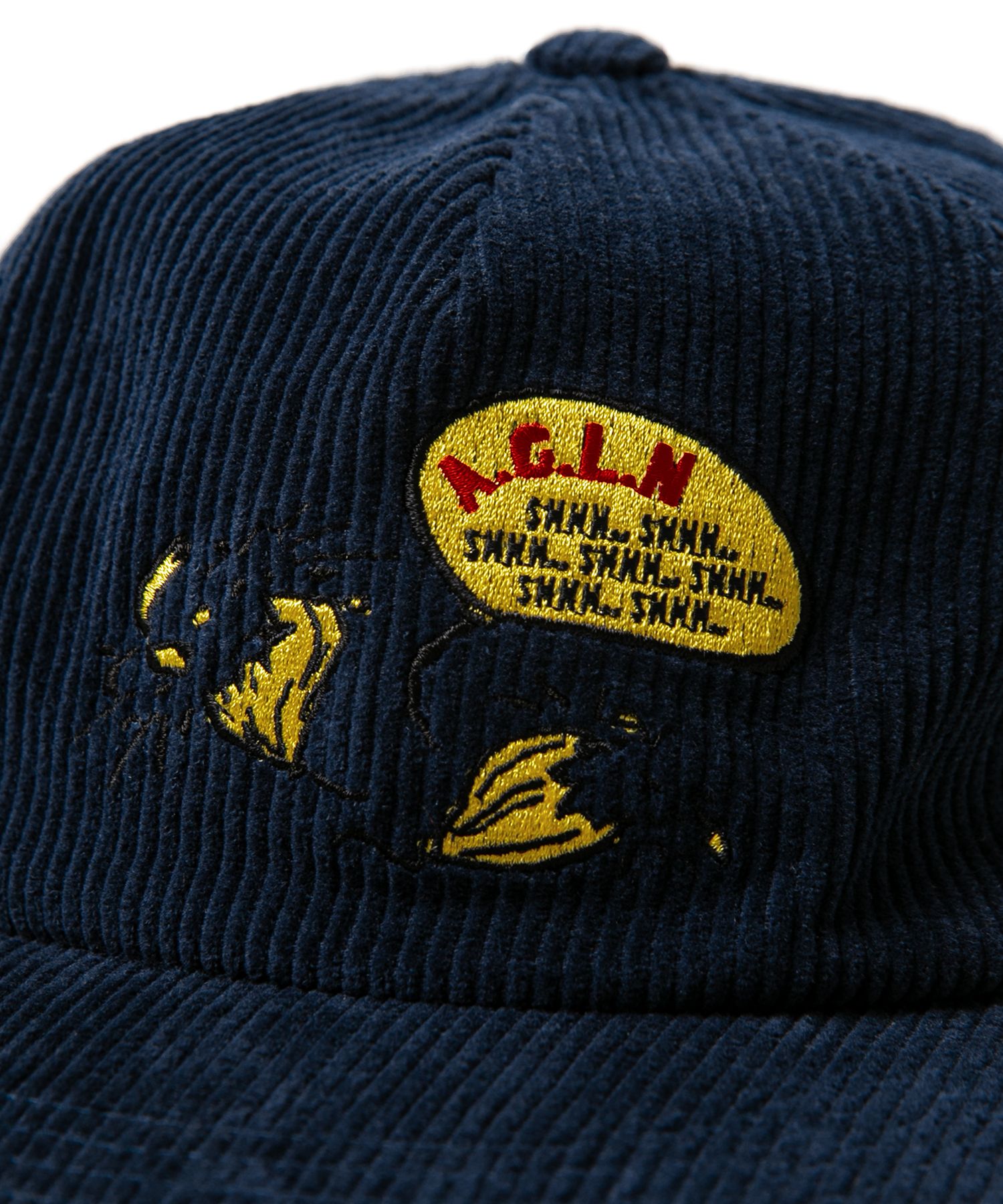 【ANGLAN】24FW★ [AG] Balloon Embroidery Corduroy Cap MUSINSA | ANGLAN Balloon Embroidery Corduroy Cap - Navy