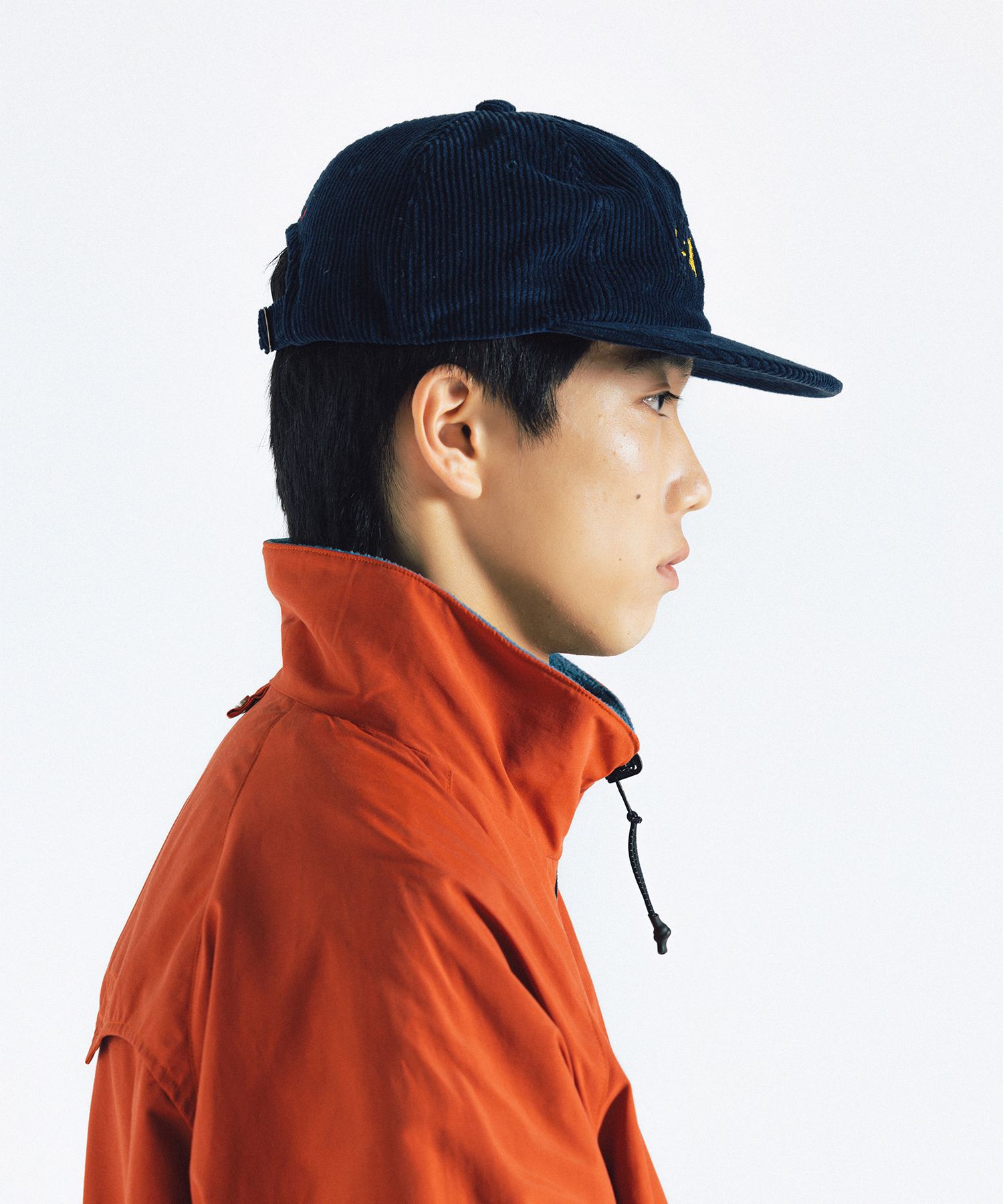 【ANGLAN】24FW★ [AG] Balloon Embroidery Corduroy Cap MUSINSA | ANGLAN Balloon Embroidery Corduroy Cap - Navy