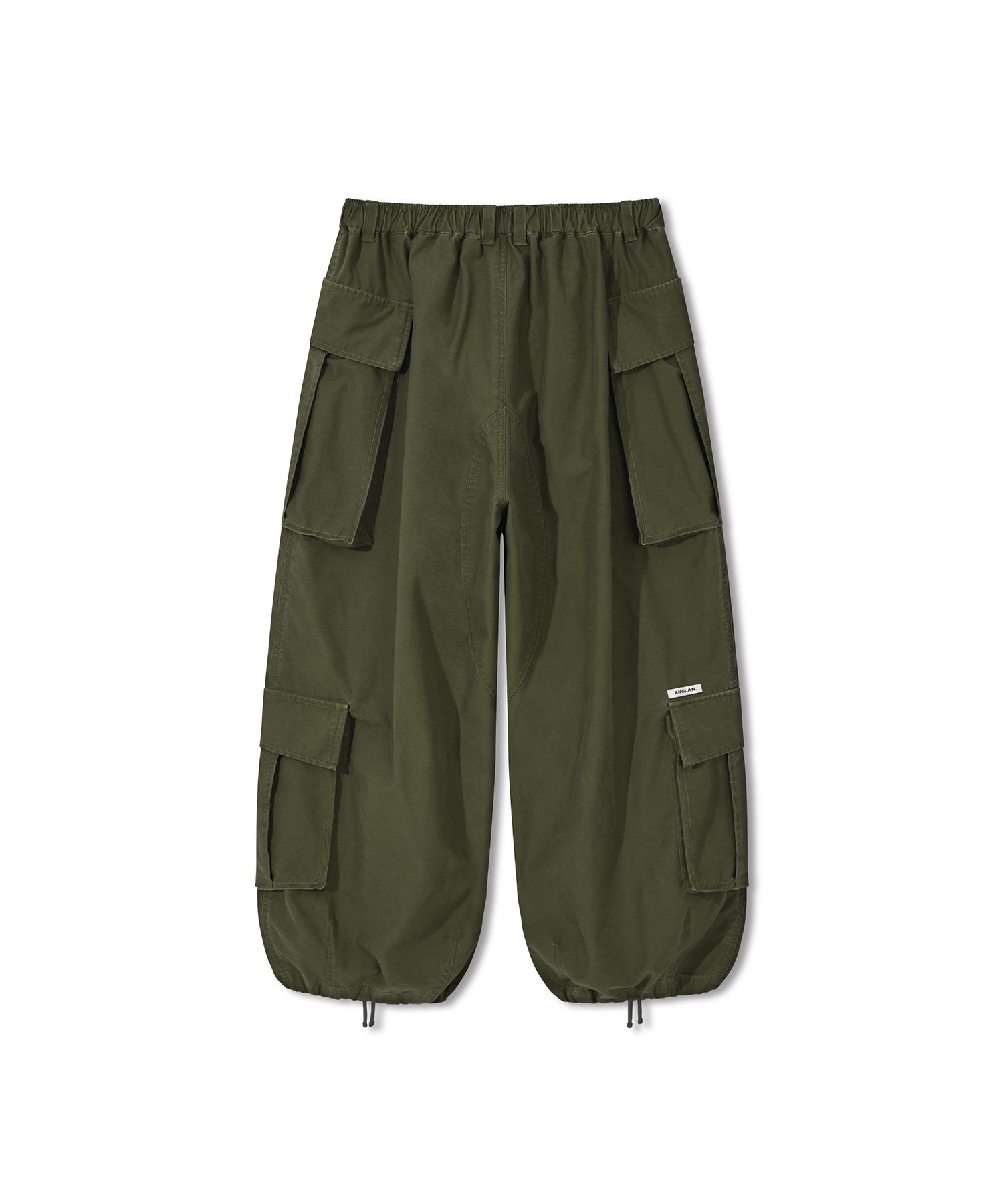 【ANGLAN】24FW★ [AG] Jungle Cargo Balloon Pants MUSINSA | ANGLAN Double Jungle Cargo Balloon Pants - Khaki