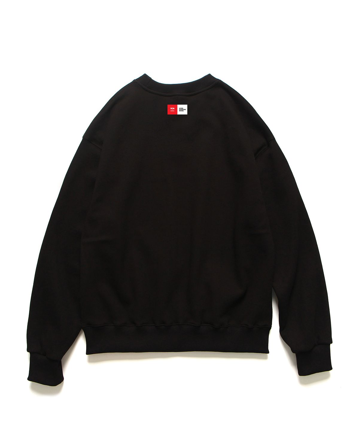 앱놀머씽(ABNORMALTHING) 심볼릭 베이직 크루넥 블랙 (SYMBOLIC BASIC CREWNECK BLACK)