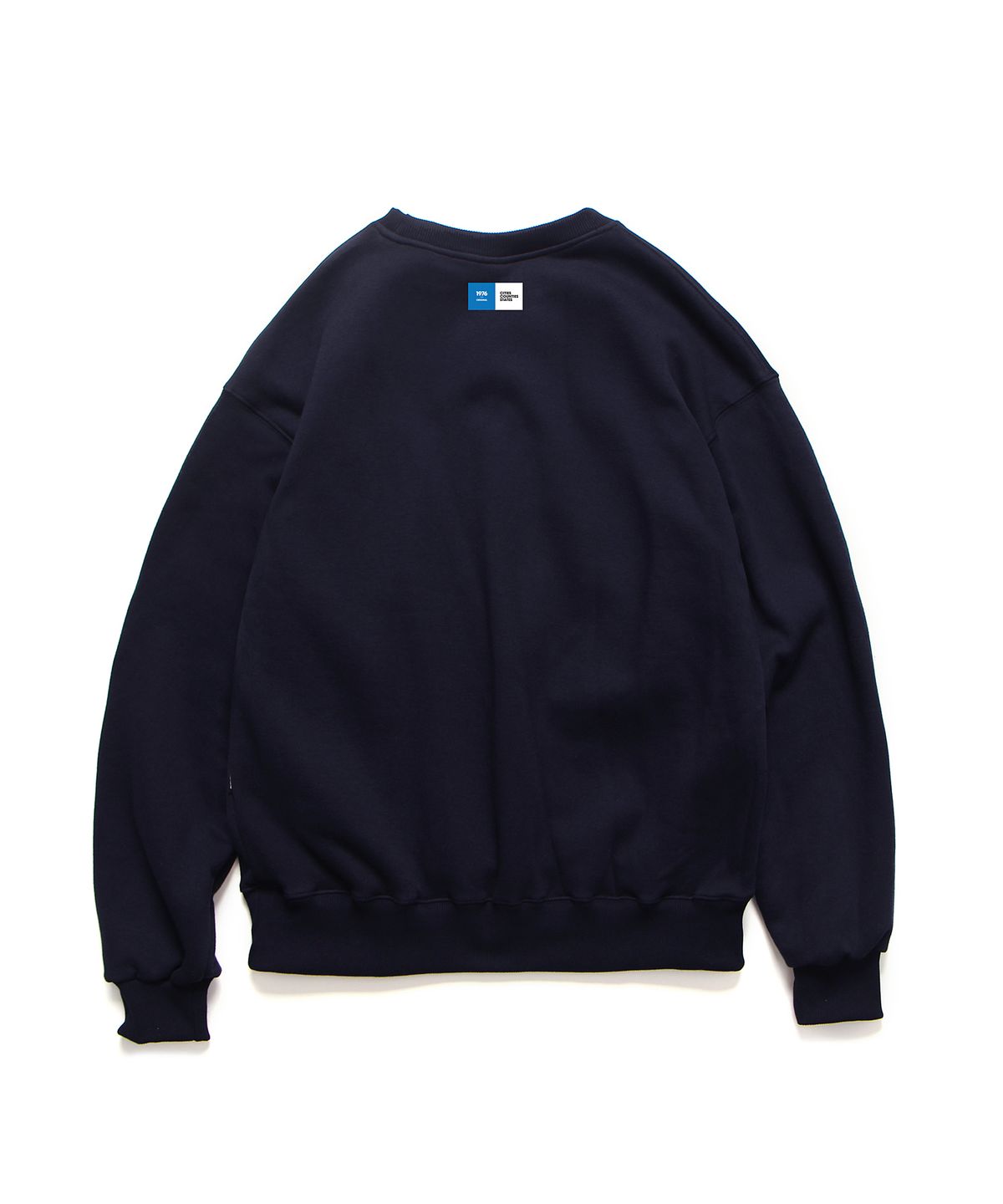 앱놀머씽(ABNORMALTHING) 심볼릭 베이직 크루넥 네이비 (SYMBOLIC BASIC CREWNECK NAVY)