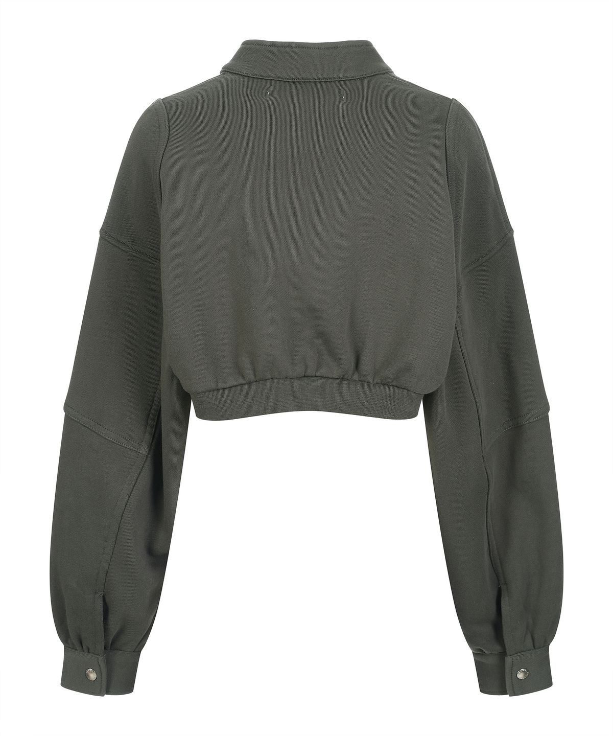 라라폭스(LALAFOX) BIKER SWEAT BOLERO CHARCOAL BQ4CG003