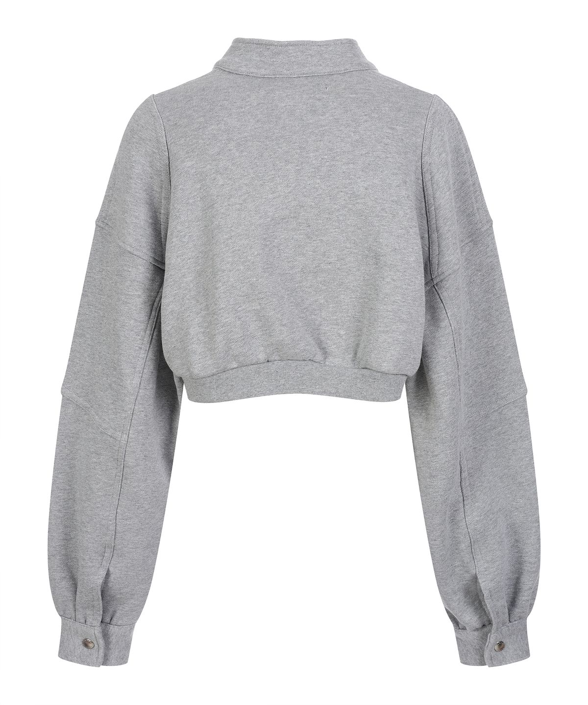 라라폭스(LALAFOX) BIKER SWEAT BOLERO GREY BQ4CG004