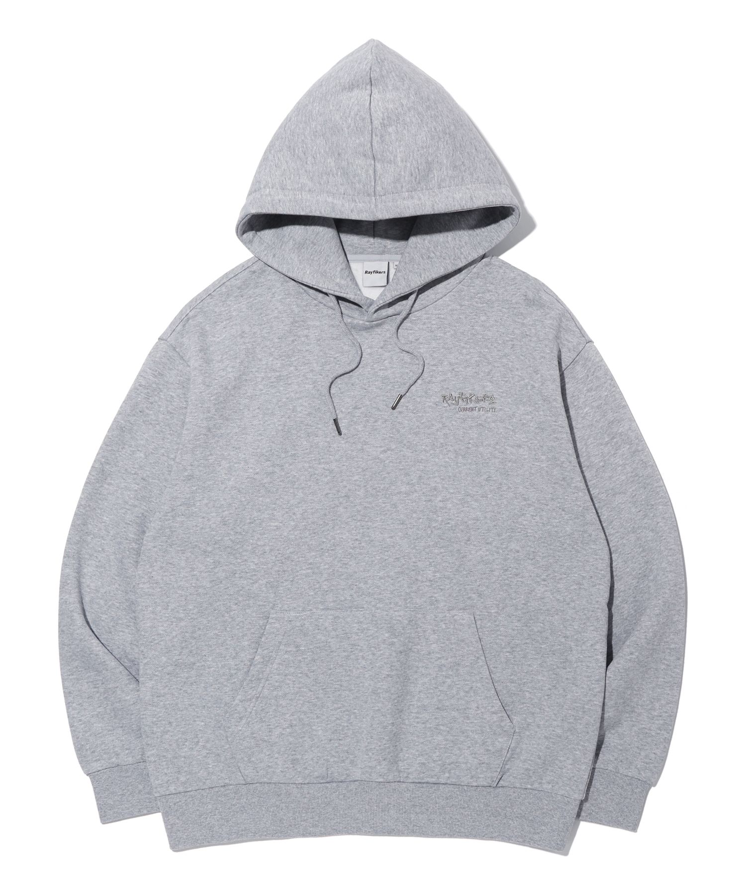 Lifemania Logo Hoodie グレー Maison Margiela Embroidered Logo Hoodie | Grey | FARFETCH