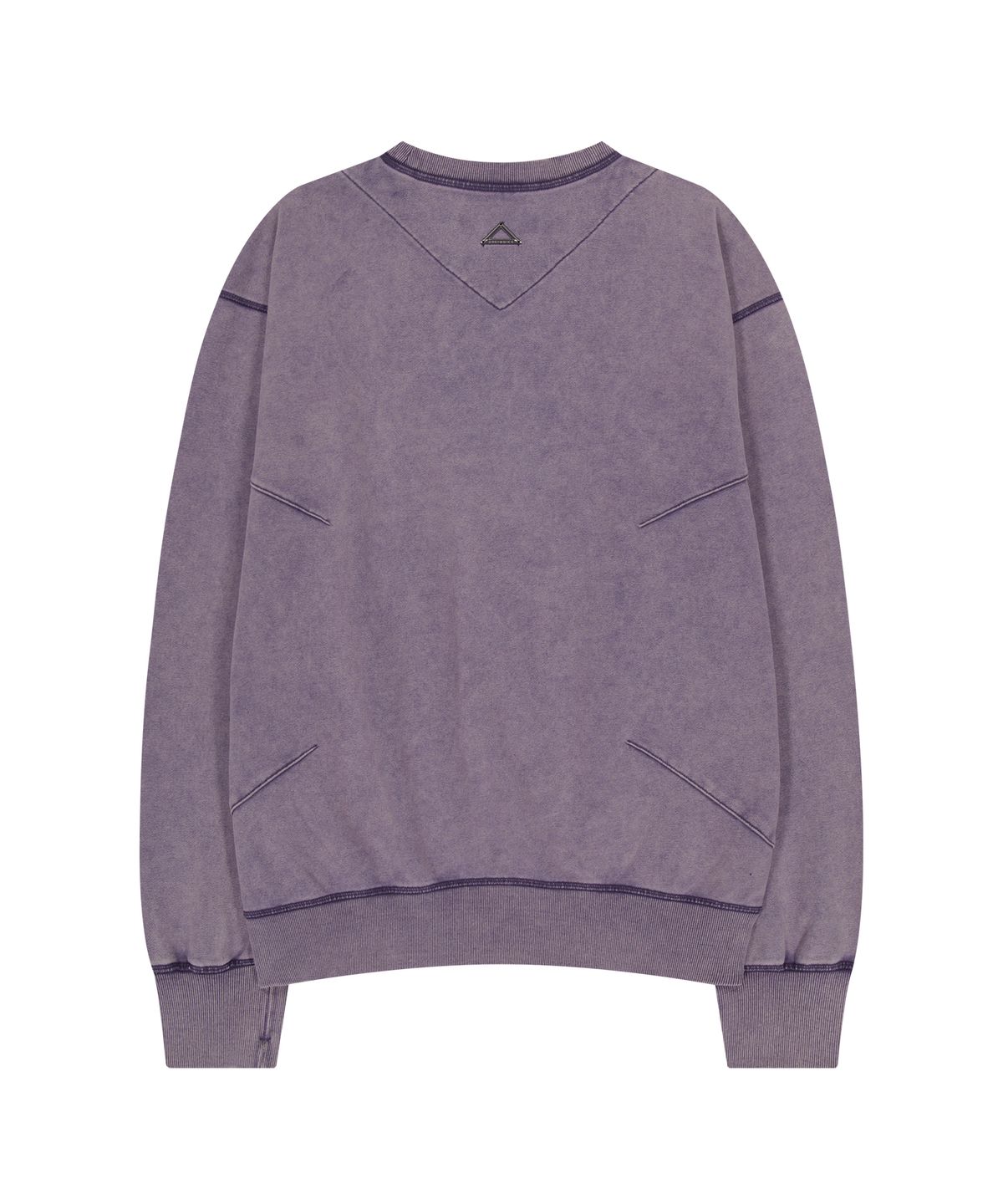 언지미크(UNGIMMICK) SNOW WASHED SWEATSHIRT (PURPLE)