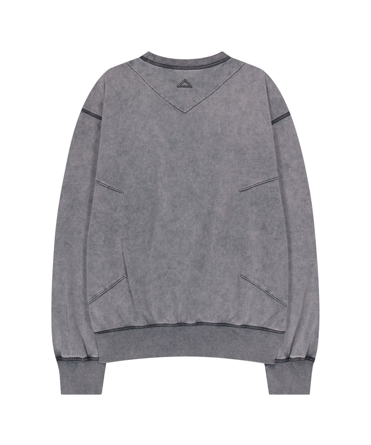 언지미크(UNGIMMICK) SNOW WASHED SWEATSHIRT (GRAY)