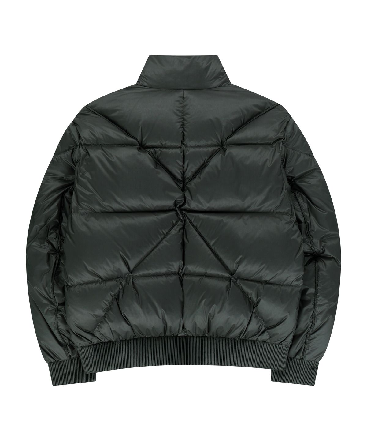 언지미크(UNGIMMICK) DIAGONAL QUILTED GOOSE DOWN JACKET (KHAKI)