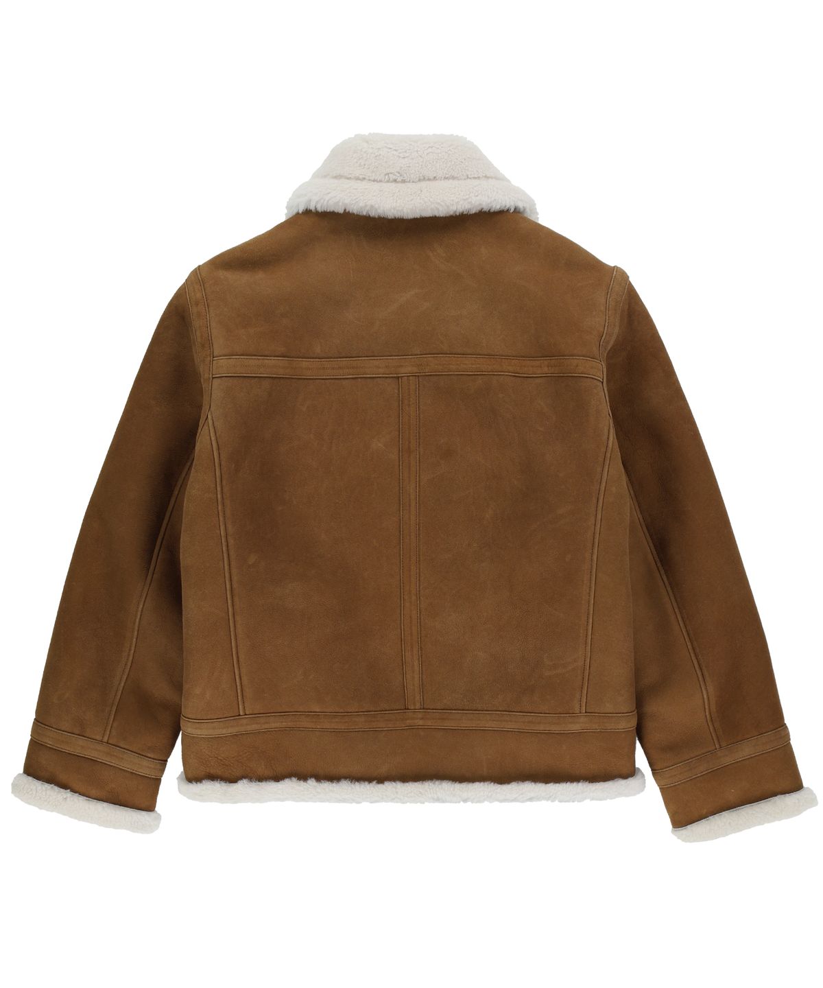 언지미크(UNGIMMICK) SHEARLING TRUCKER JACKET (COGNAC / LAMBSKIN)