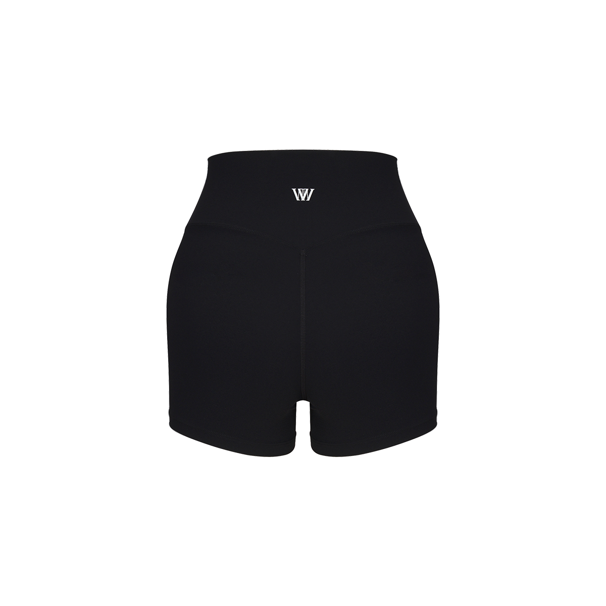 워너비즈핏(WANNABEZFIT) 3D 라벨 DEMI 2.5부 레깅스 블랙