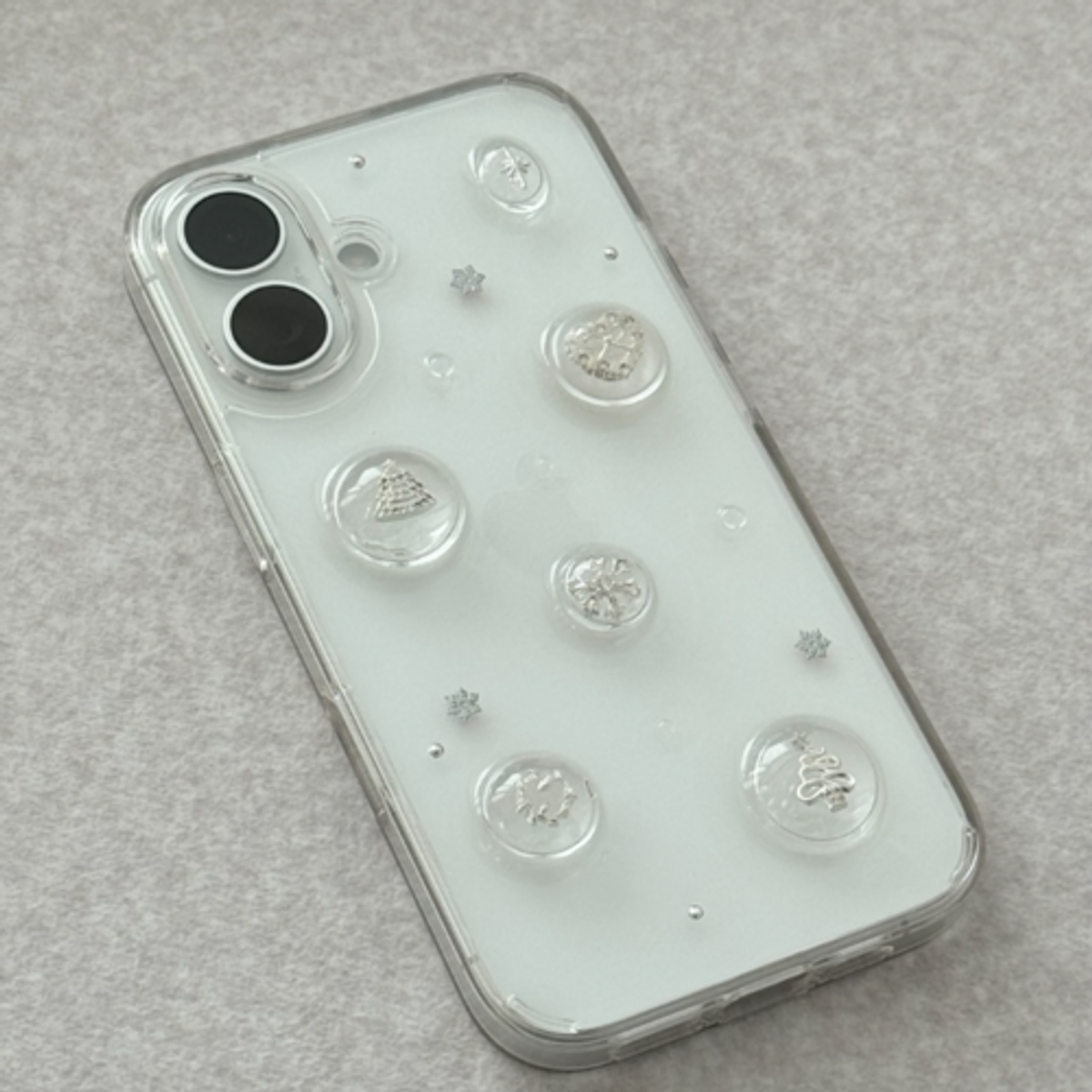 크림비(CREAMBEE) silver christmas case 아이폰17 프로