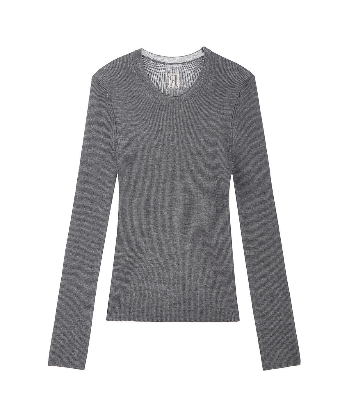 르네제이(RENEJ) Long Sleeve Logo Knit
