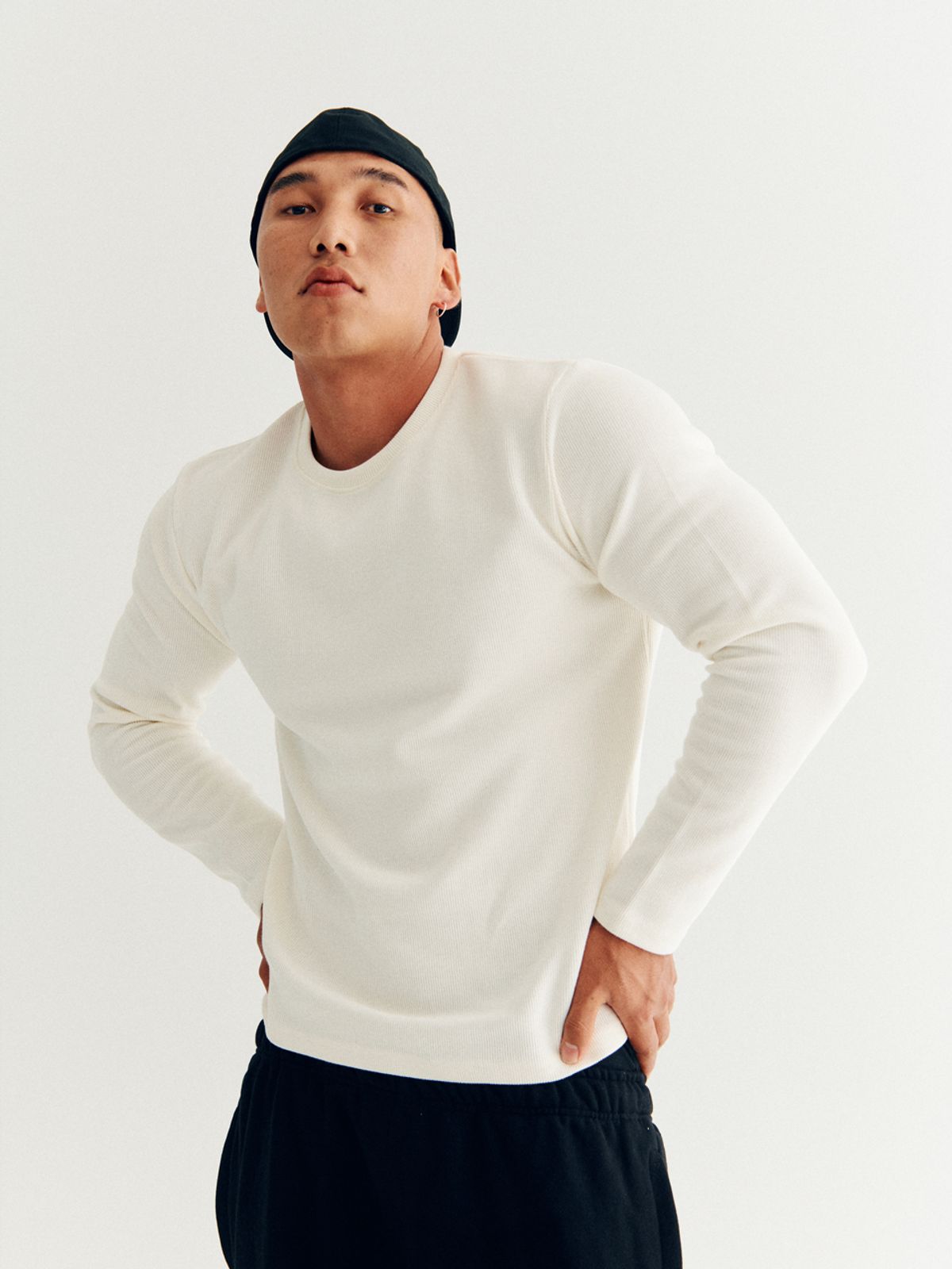 고저(GOZER) SAKA LONG SLEEVES_IVORY