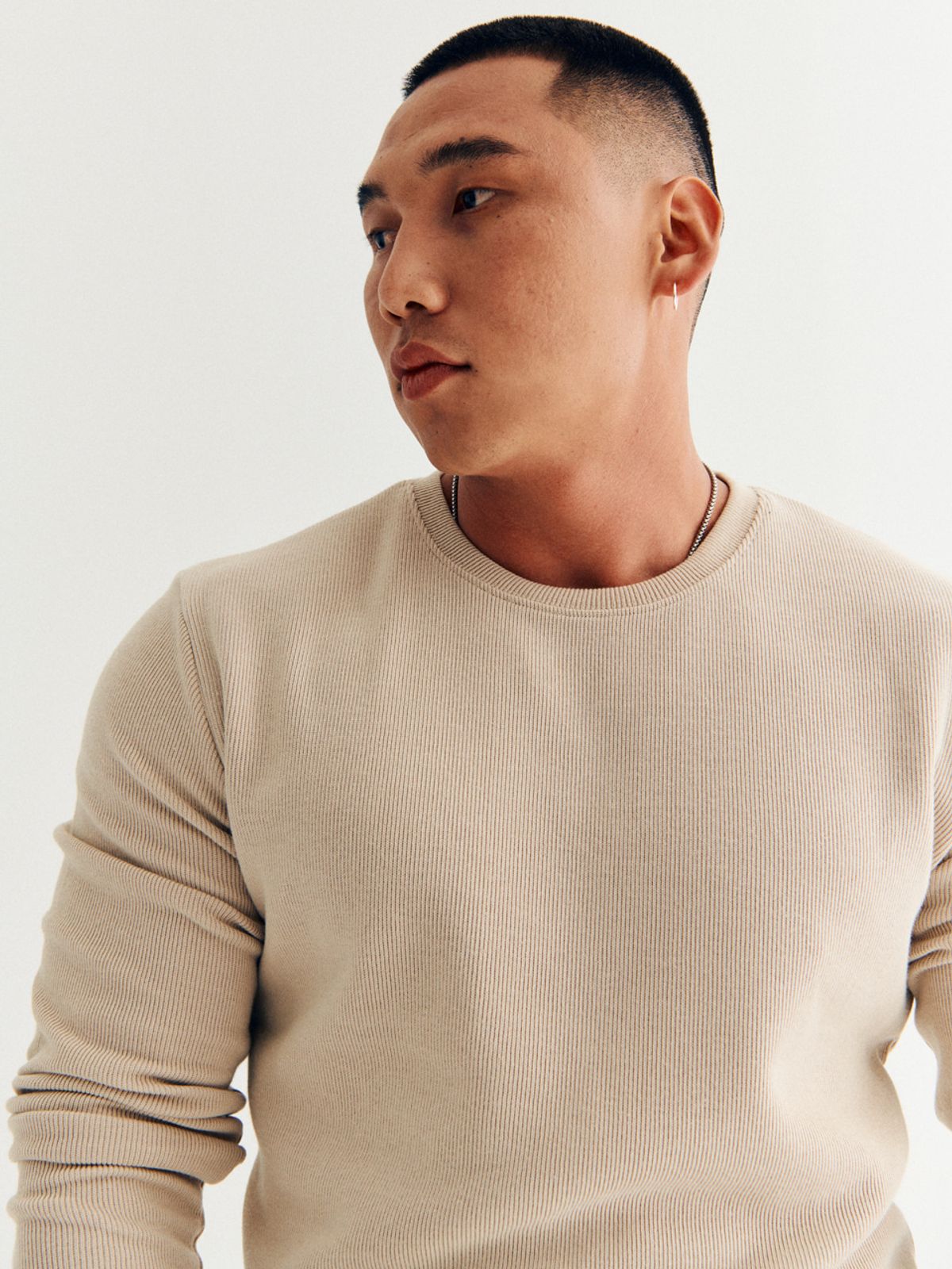 고저(GOZER) SAKA LONG SLEEVES_BEIGE