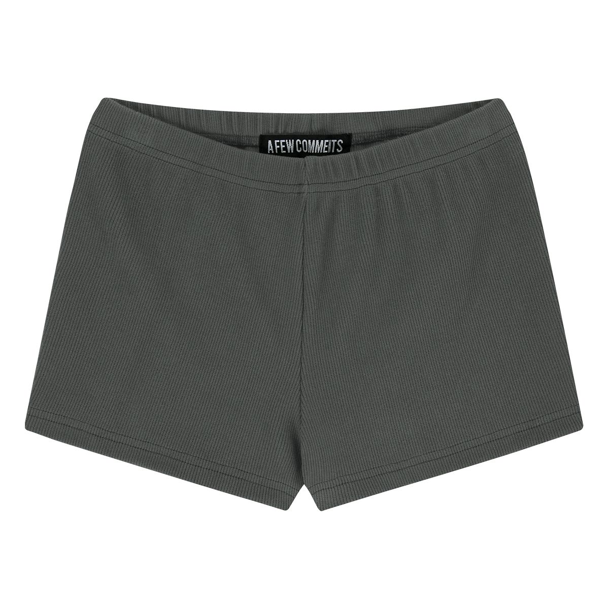 어퓨커멘츠(A FEW COMMENTS) 베이직 립 쇼츠 KHAKI