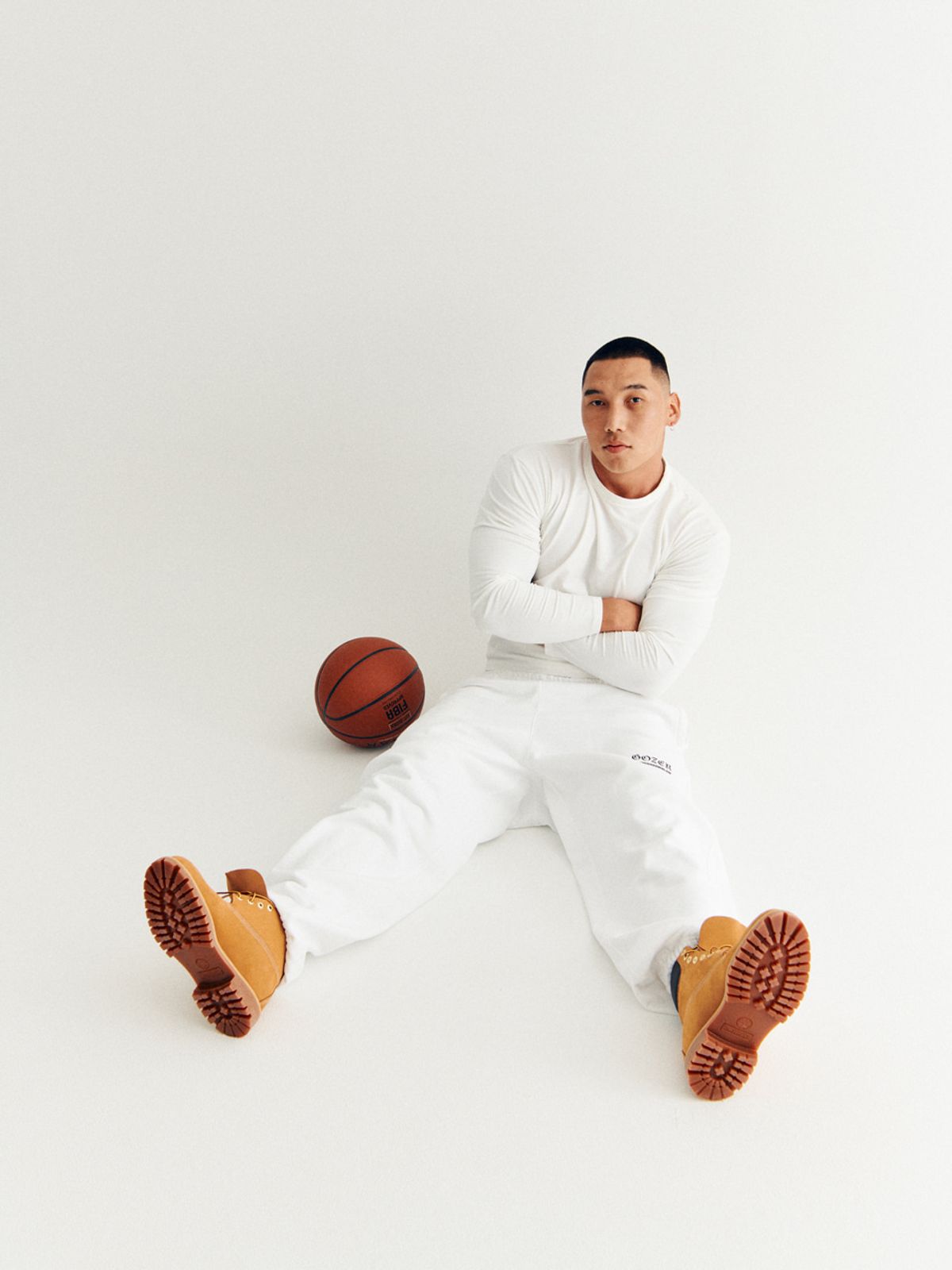 고저(GOZER) UNDER BOODLE ROUND LONG SLEEVES_WHITE