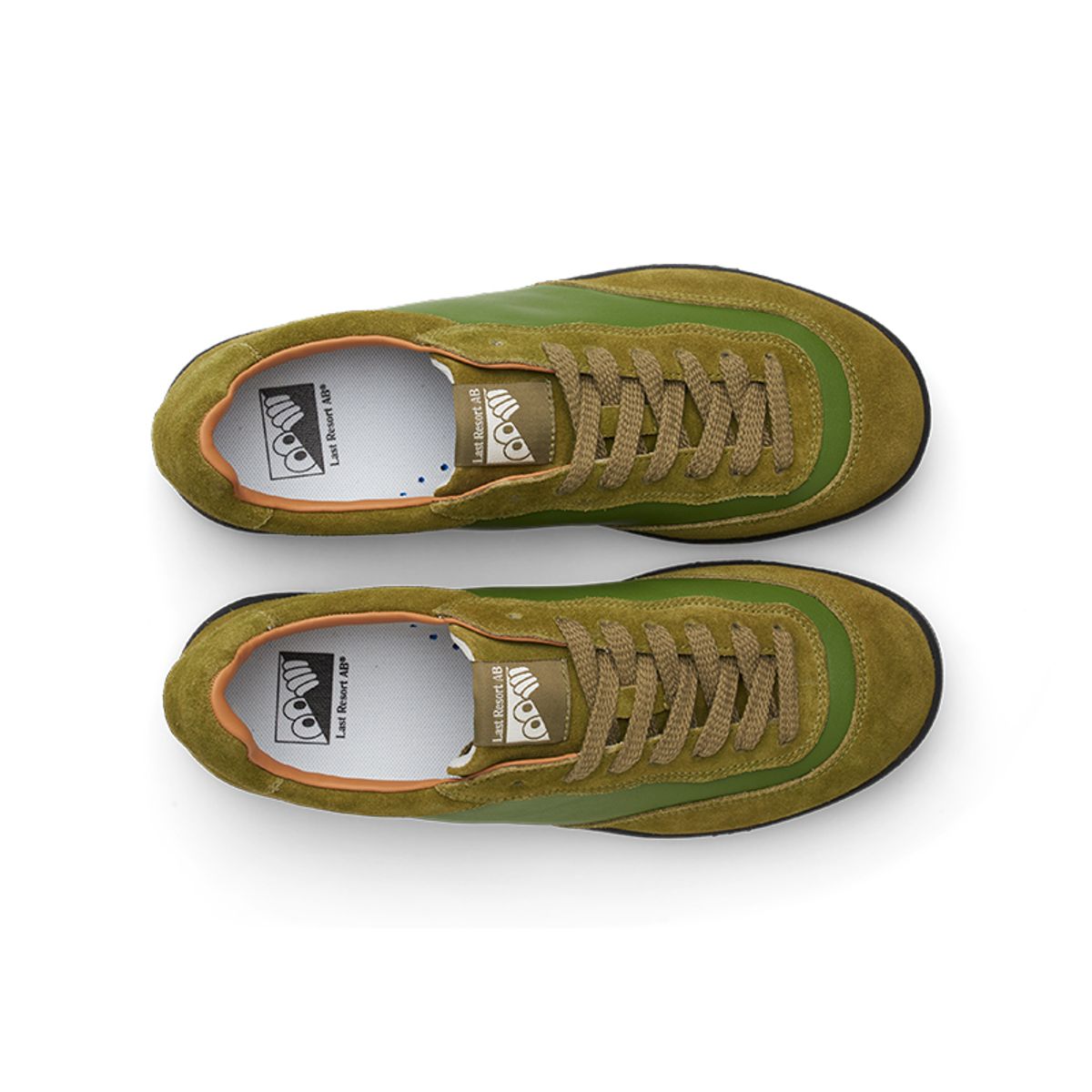 라스트리조트(LAST RESORT) CM001 Suede/Leather Lo [Cedar Green/Black]