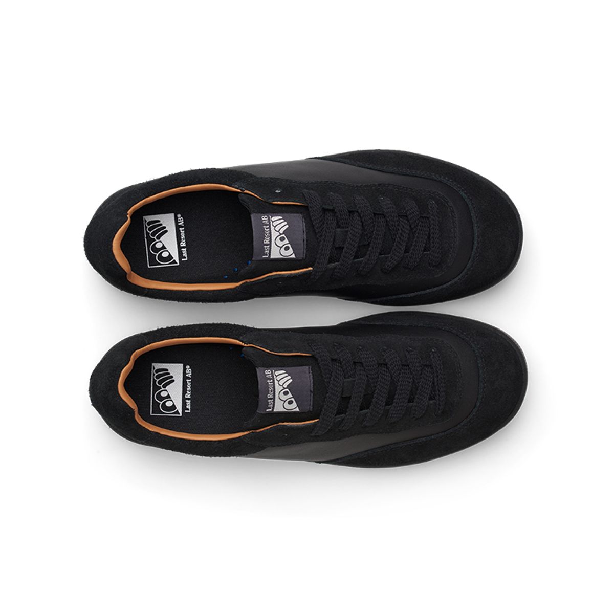 라스트리조트(LAST RESORT) CM001 Suede/Leather Lo [Black/Black]