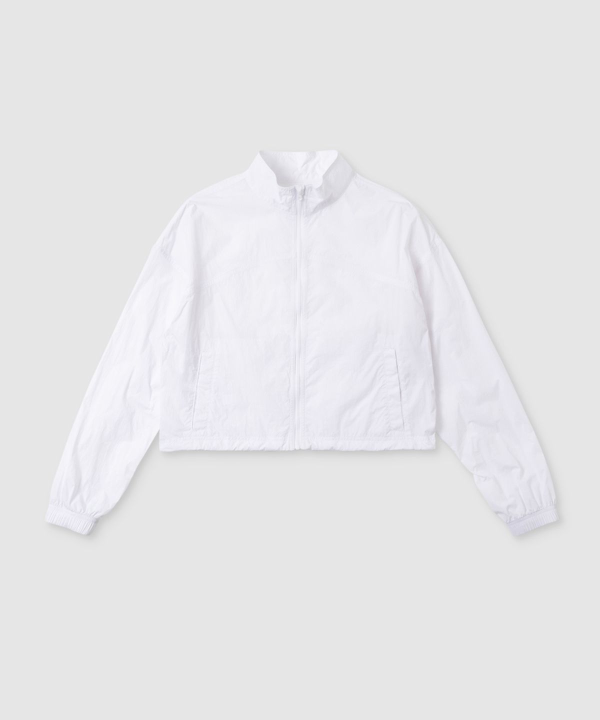 무신사 스탠다드 스포츠(MUSINSA STANDARD SPORTS) 슈퍼 라이트 스탠넥 바람막이 우먼(2color)