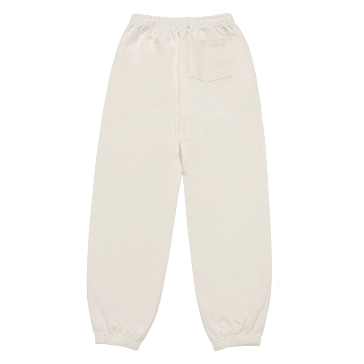 아크메드라비(ACME DE LA VIE) UPSIDE DOWN LOGO NAPPING ZURRY PANTS
