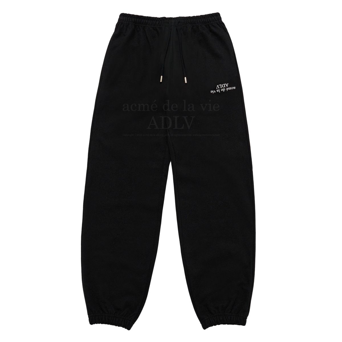 아크메드라비(ACME DE LA VIE) UPSIDE DOWN LOGO NAPPING ZURRY PANTS
