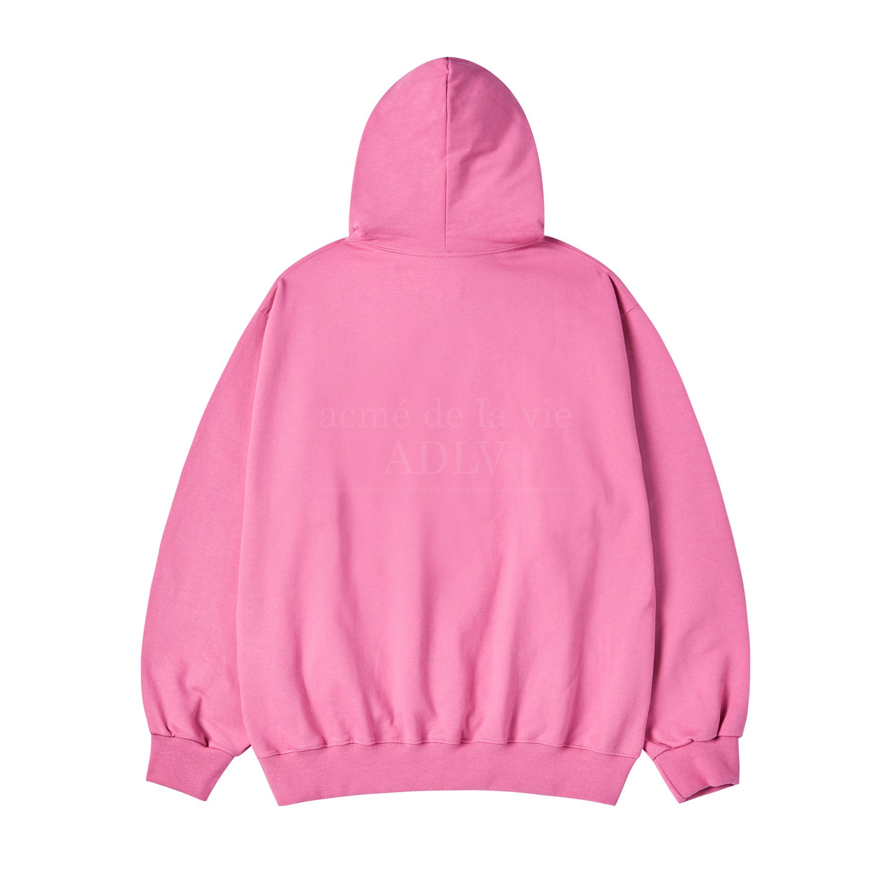 MUSINSA | acmé de la vie LETTERING RABBIT HOODIE