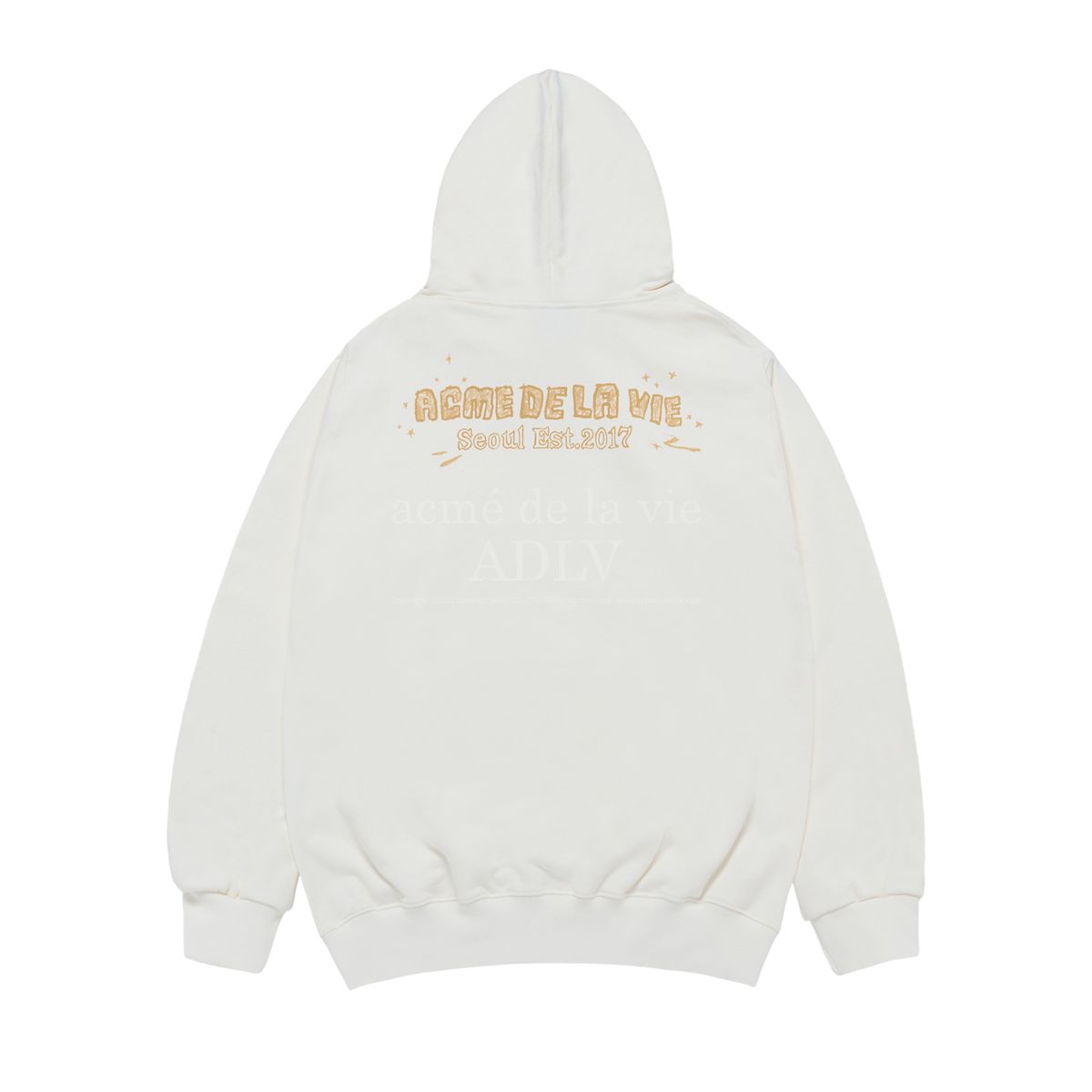 아크메드라비(ACME DE LA VIE) HAND SKETCH BEAR HOODIE