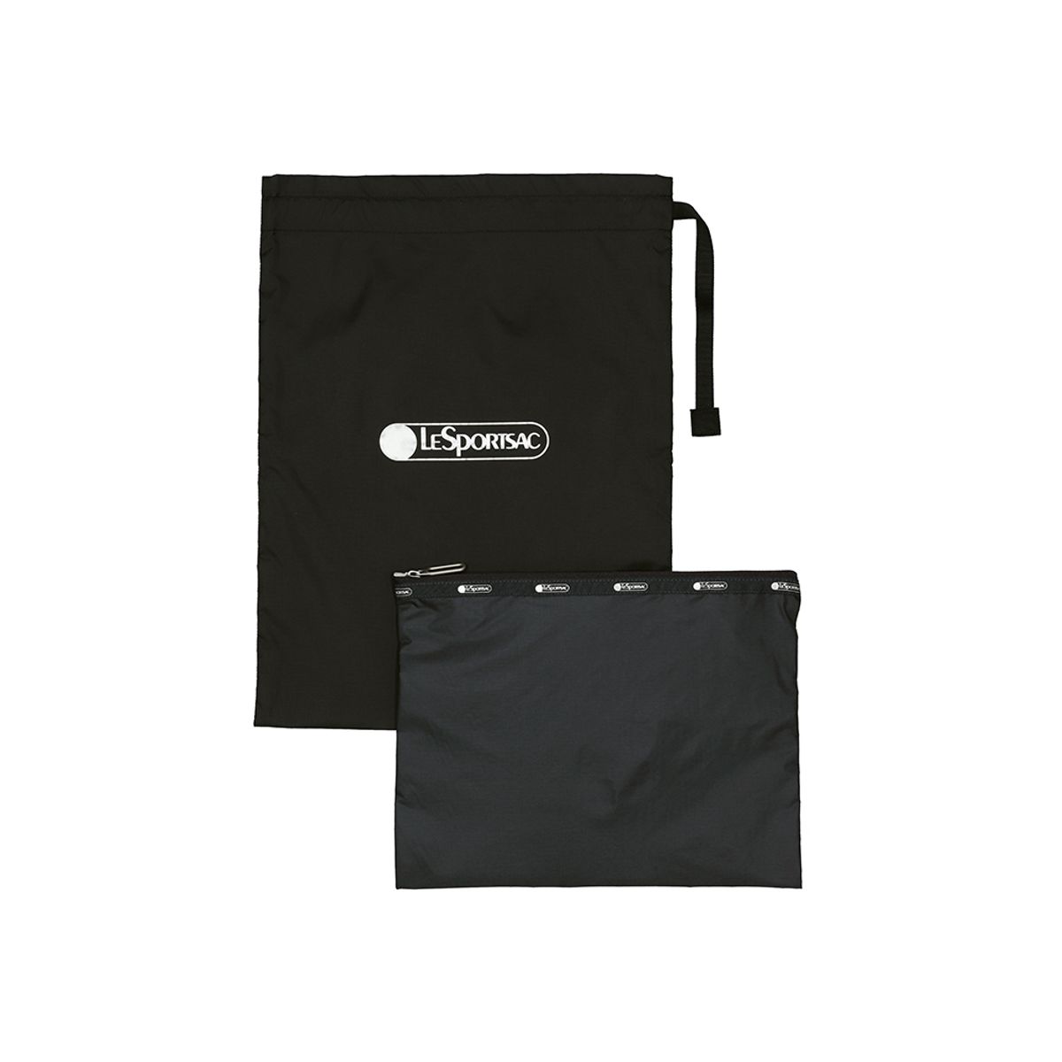 레스포색(LESPORTSAC) 트루 블랙 C 짐 토트백 [2430.C363]