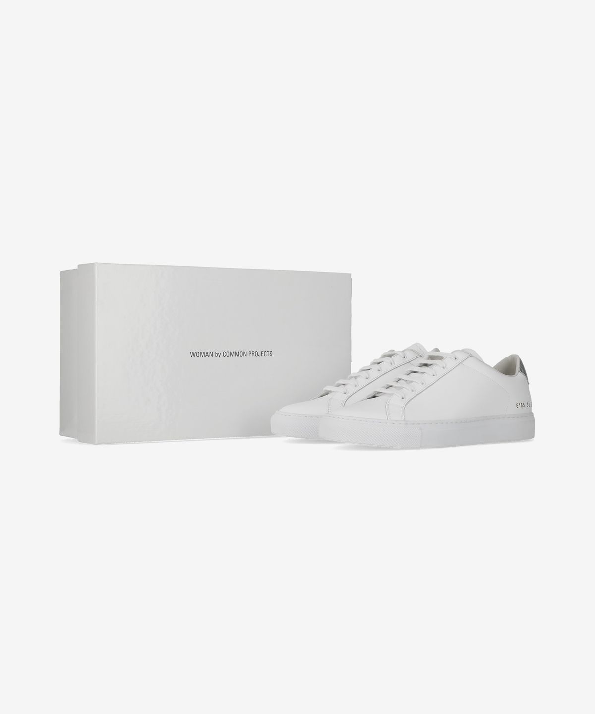 커먼프로젝트(COMMON PROJECTS) 레트로 클래식 스니커즈 - 화이트:실버 / 61650509