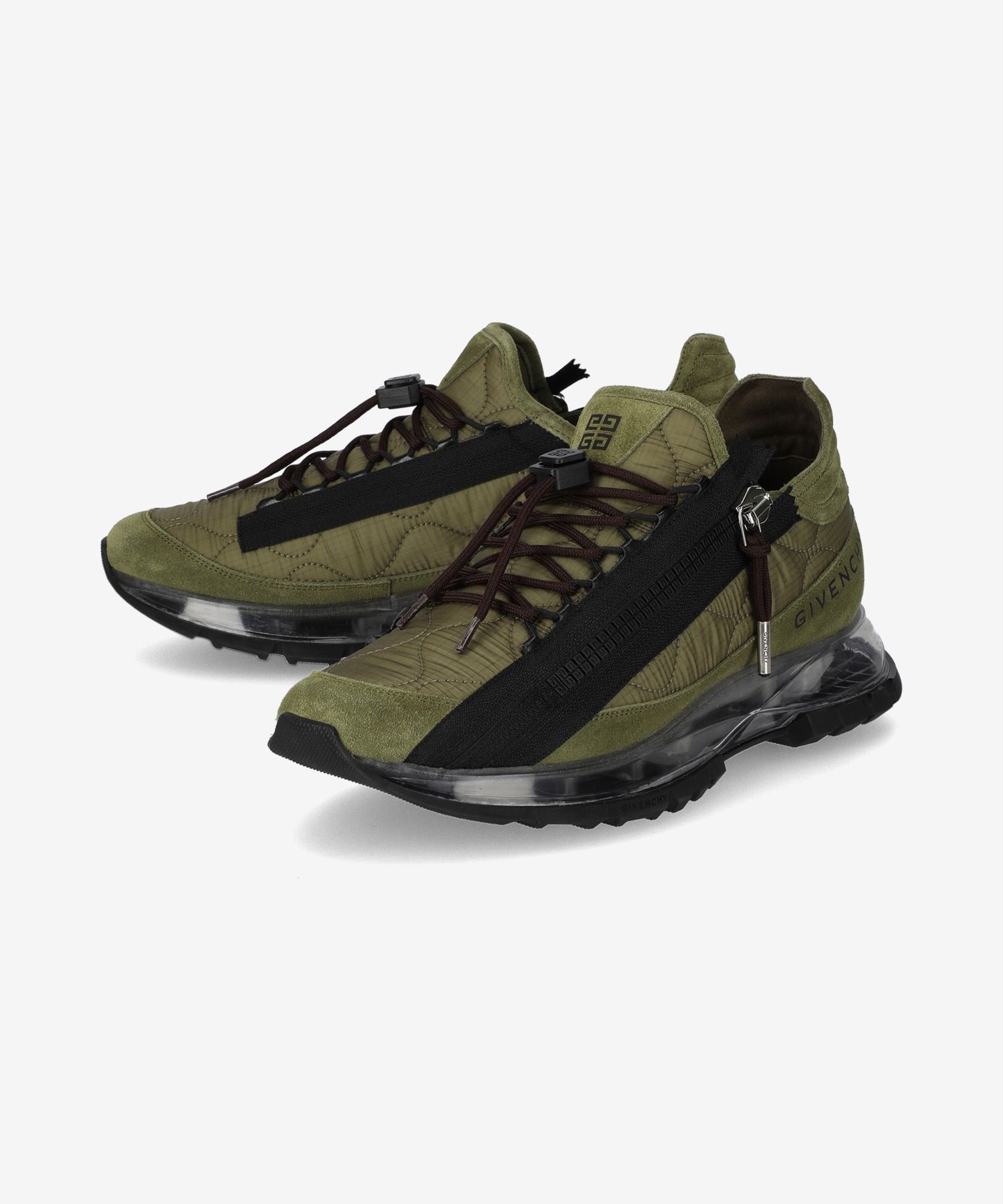 MUSINSA | GIVENCHY Specter Zipper Runner Sneakers - Khaki