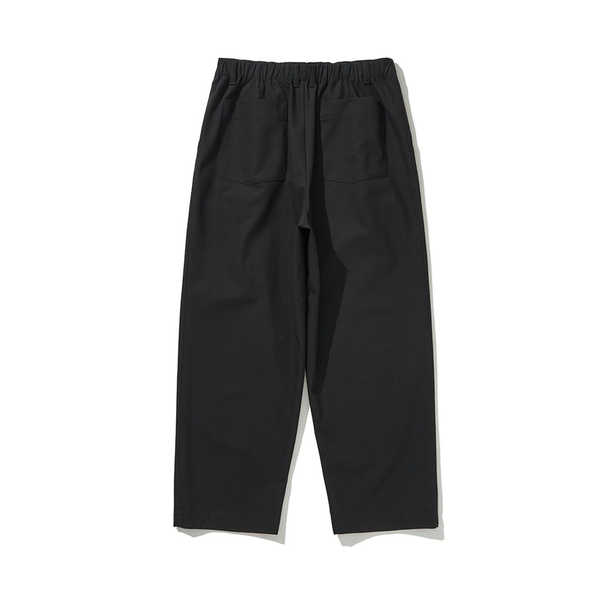 히즈핸더(HISHANDER) ONE PLEATS WIDE EASY PANTS BLACK
