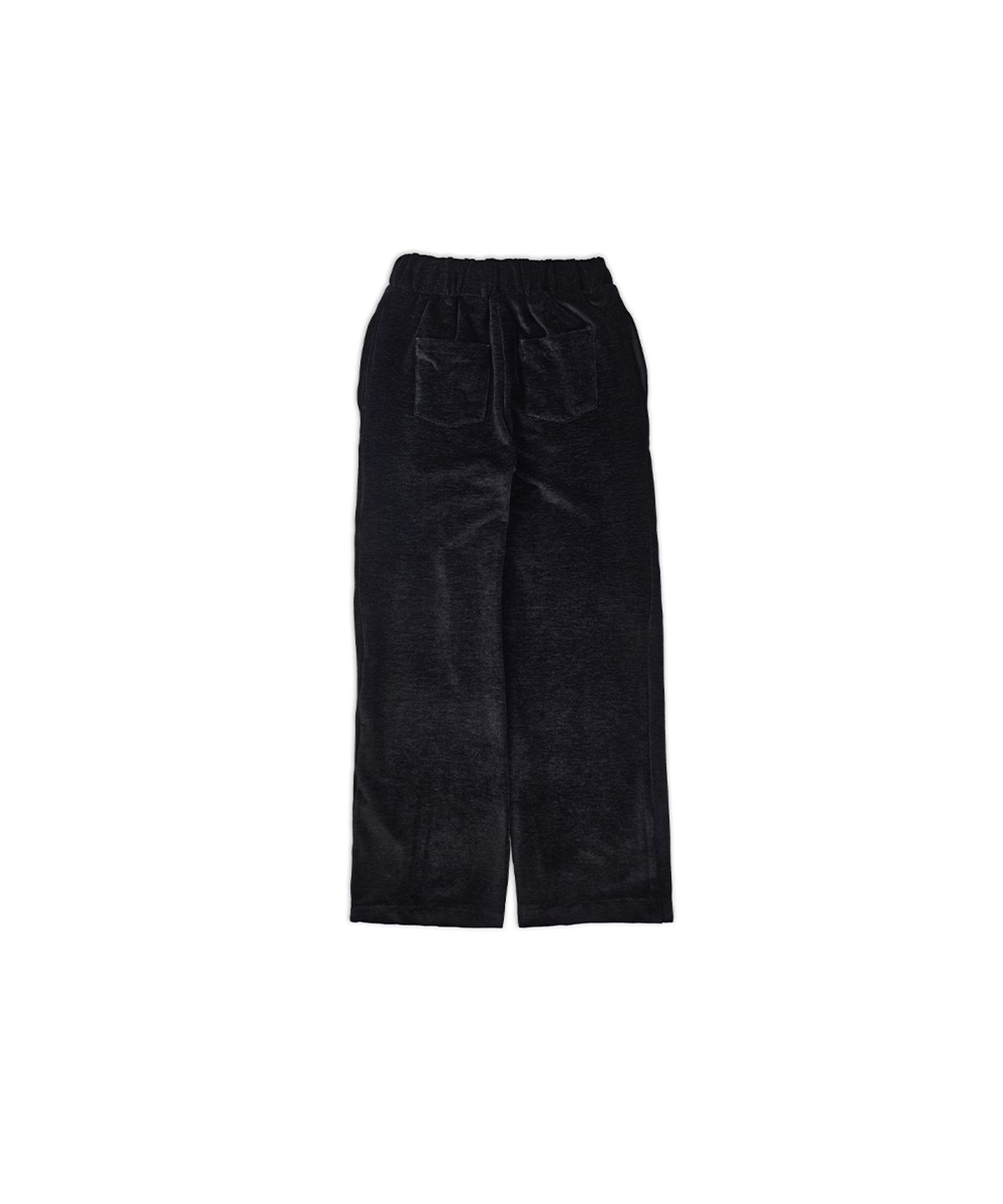 320쇼룸(320SHOWROOM) Velvet Drawstring Elastic Pants Black