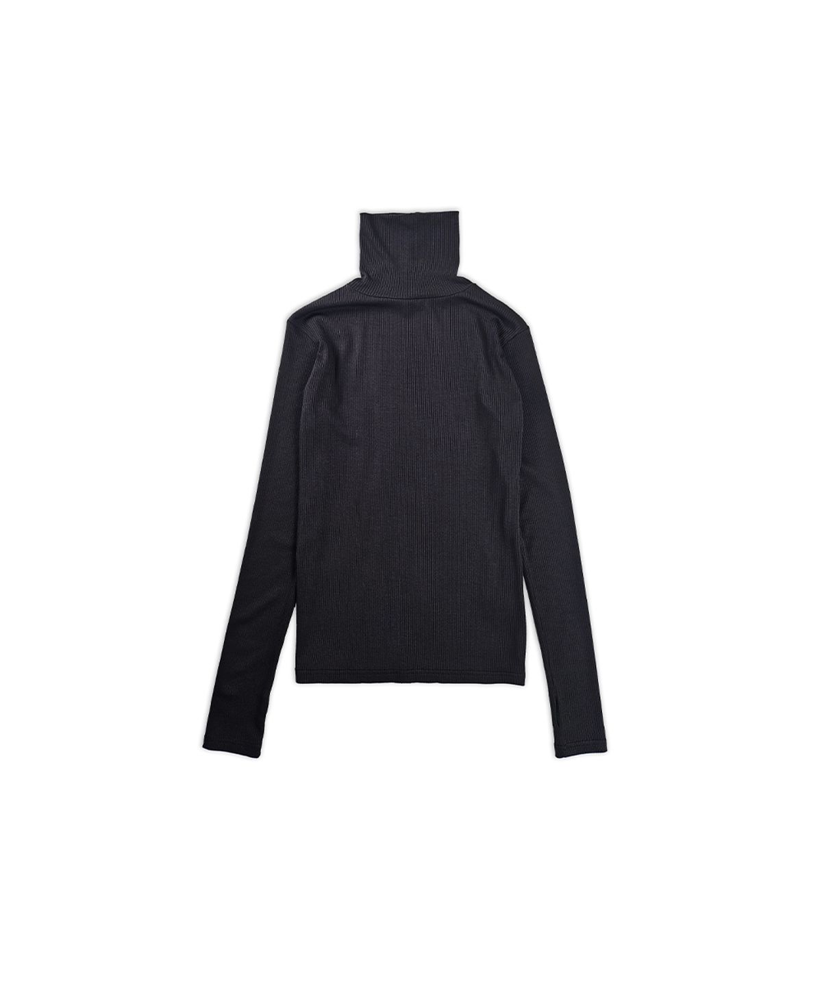 320쇼룸(320SHOWROOM) Modal Span Hand Warmer Turtleneck Charcoal