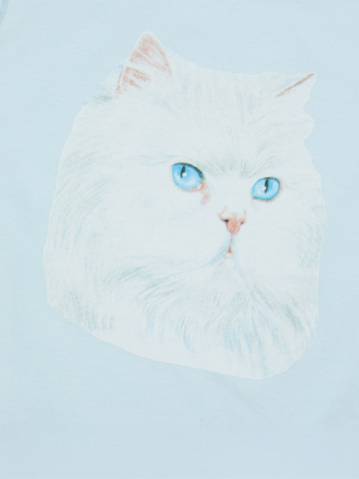 챈스챈스(CHANCECHANCE) CAT PRINTED WOMAN LONGSLEEVE T-SHIRT